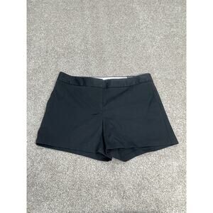 Preppy Yacht Club Tailored Express Black Dress Shorts Sz 8 Trouser Style Cotton